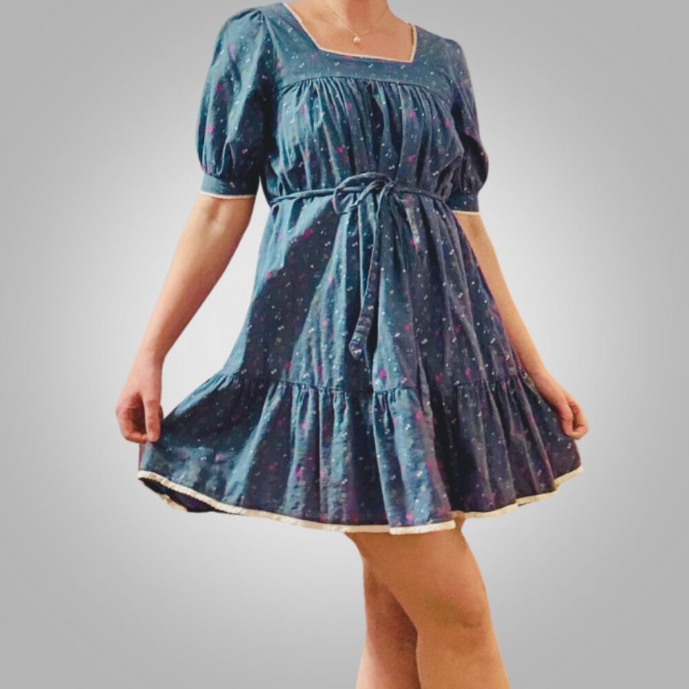 Christy Dawn The Berkley Dress | Lapis Aster Garden - Picture 5 of 7